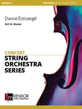 Danse Estrange Orchestra sheet music cover